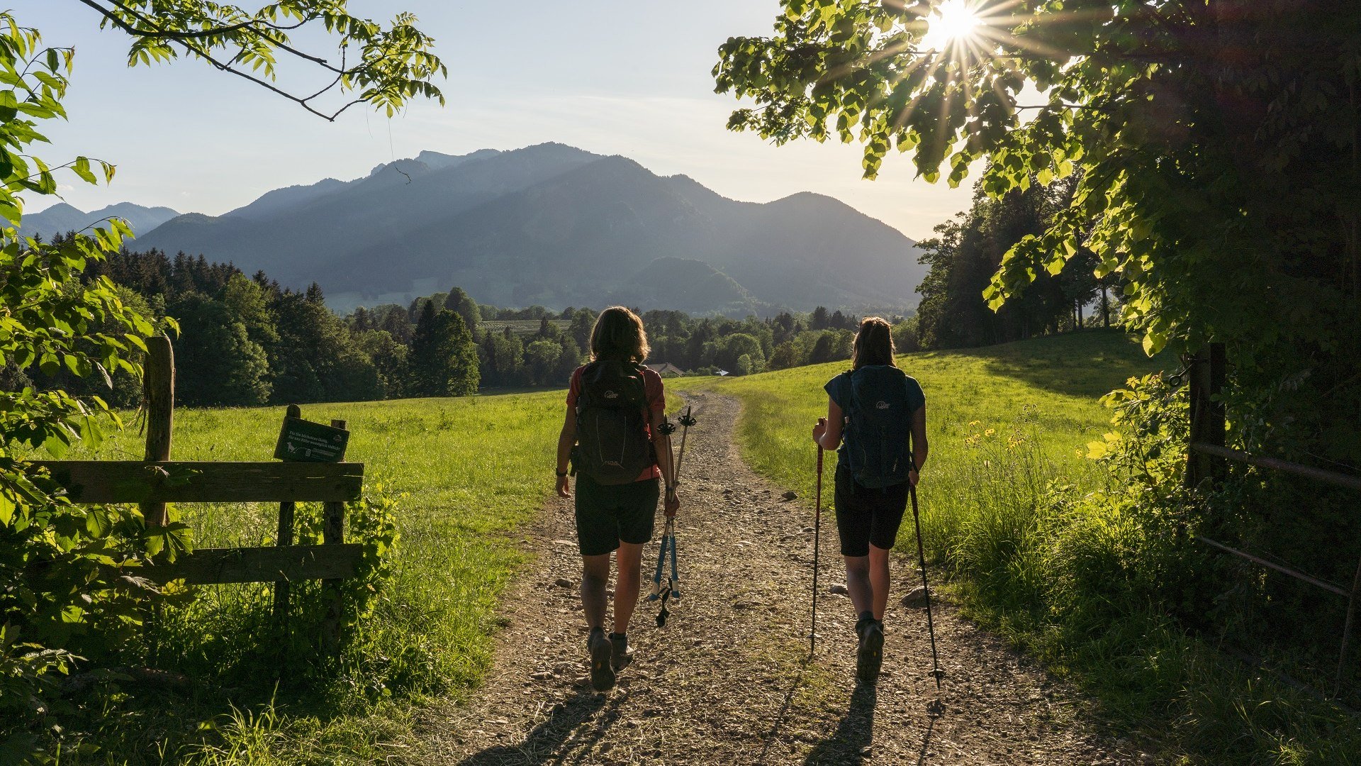 Wandern mit wunderbaren Ausblicken auf bestens beschilderten Wanderwegen. , © Tölzer Land Tourismus|B. Ritschel