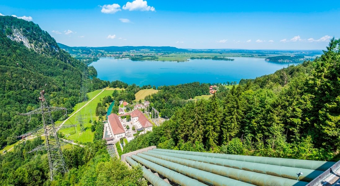 Walchenseekraftwerk am Kochelsee, © Tourist Information Kochel a. See