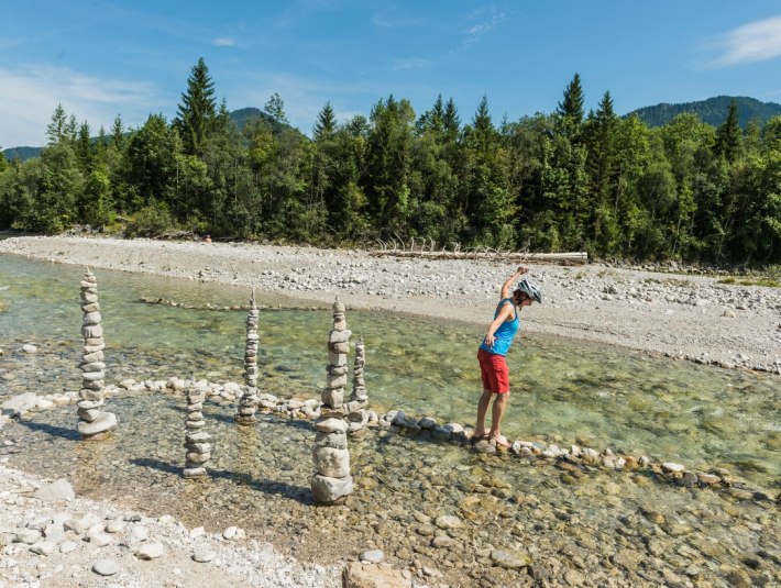 Jacheneinlauf in die Isar, © Tourismus Oberbayern München