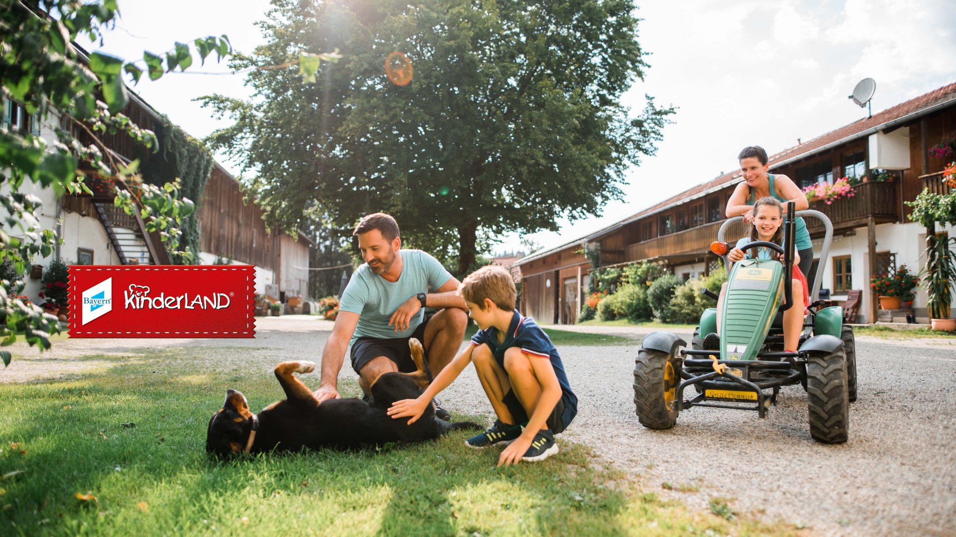 Kinderland Bauernhofurlaub, © Tölzer Land Tourismus Foto: Leonie Lorenz