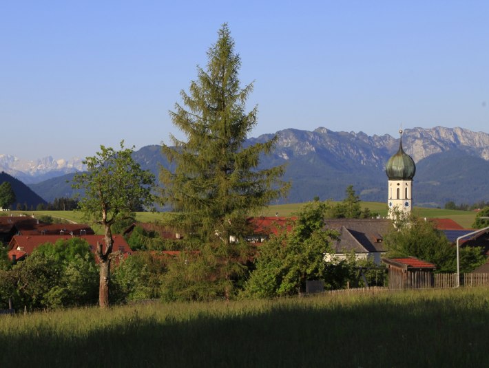 Greiling mit Benediktenwand, © VG REichersbeuern