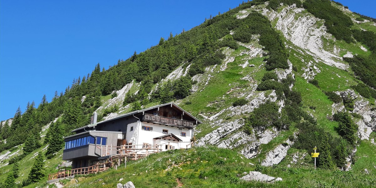 Tölzer Hütte am Schafreuter