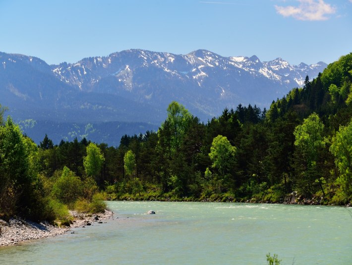 Blick auf die Isar, © Stadt Bad Tölz