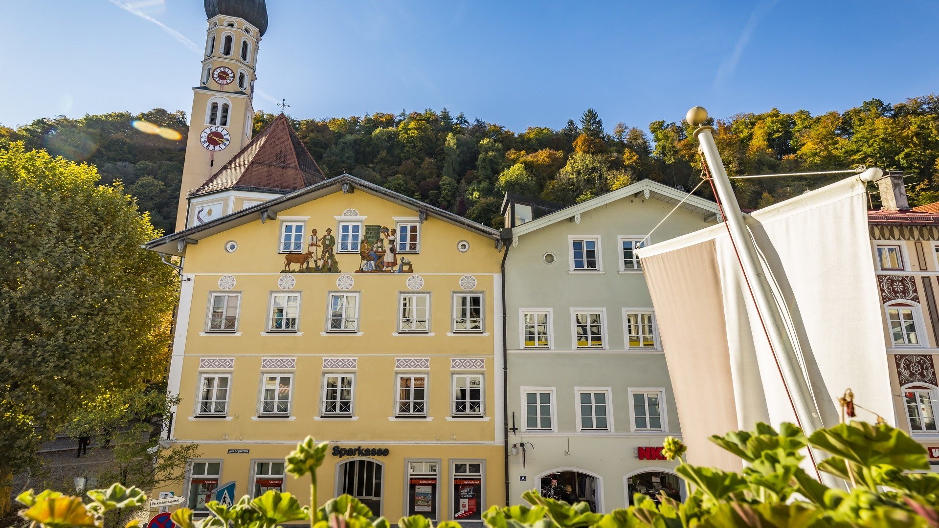 Blick aus dem Wolfratshauser Rathaus, © Stadt Wolfratshausen|Adrian Greiter