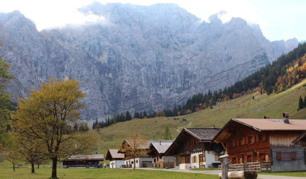 Kombinierte PKW oder Bus/Radtour: Hinterriss - Eng/Großer Ahornboden (ideal auch mit dem E-bike!), © Tourismus Lenggries