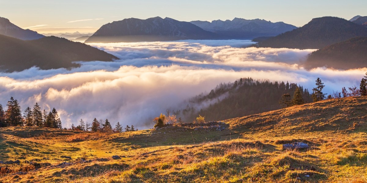 Blick ins Karwendel von Hochalm, © Tourismus Lenggries