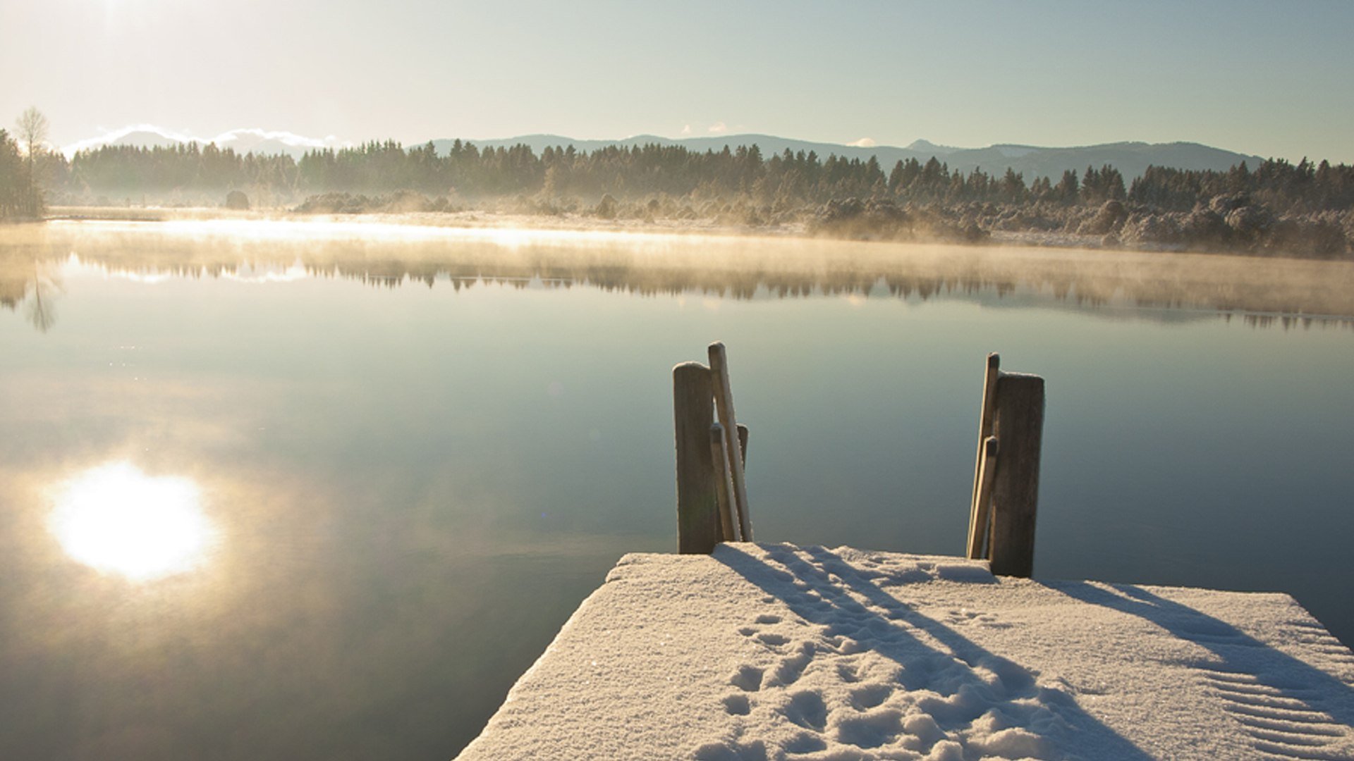 Winter am Kirchsee, © VG Reichersbeuern