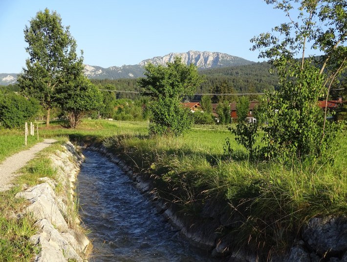 Mühlbach und Bendiktenwand, © Tölzer Land Tourismus