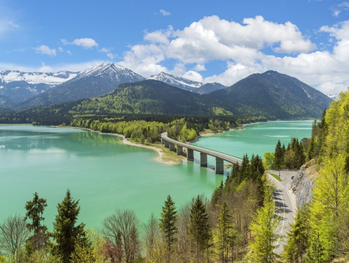 Sylvensteinsee, © Tourismus Lenggries