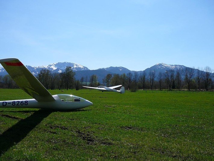 Segelflugplatz Benediktbeuern, © Gästeinformation Benediktbeuern